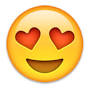heart eyes emoji