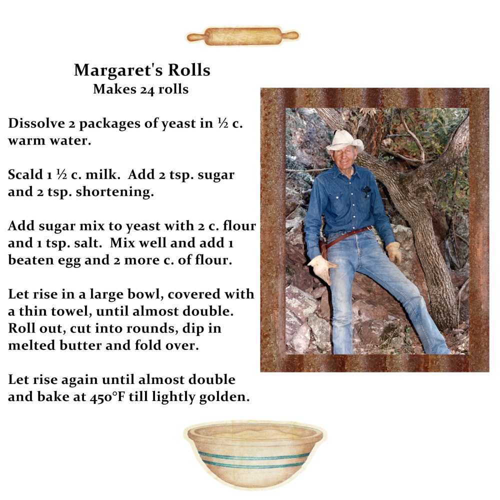 Recipe- Margaret's Rolls
